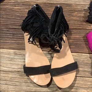 Steve Madden Fringe Sandals